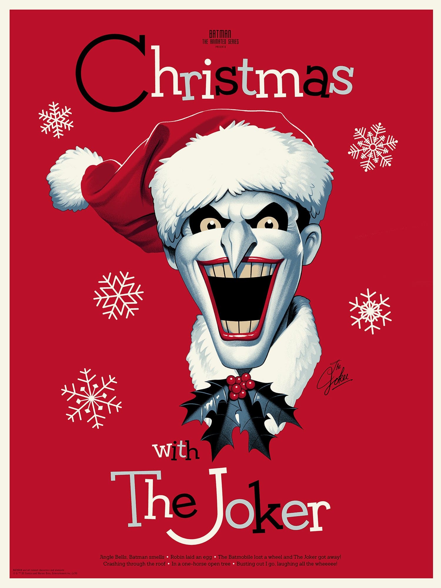 Christmas With The Joker (Variant) - Holiday Collectible for DC Comics Fans | Perfect for Christmas Decorations & Batman Memorabilia Collections