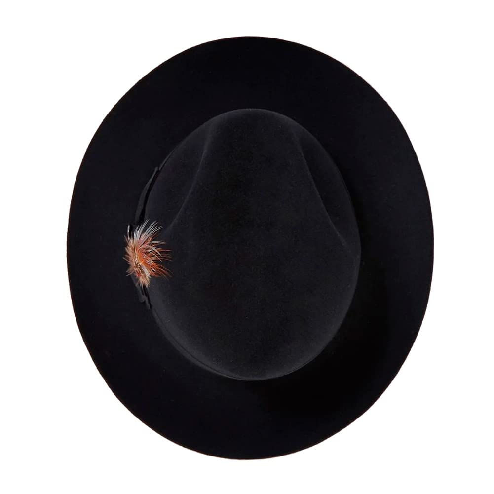 Stetson Men's Temple Hat - Classic Western Cowboy Hat for Men, Genuine Fur Felt, Wide Brim - Perfect for Rodeo, Ranch Work & Outdoor Adventures