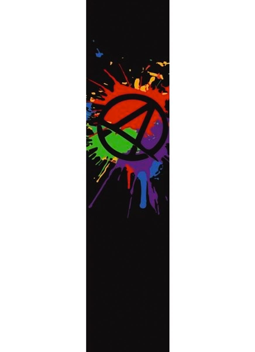 Apex Splatter Grip Tape - Non-Slip Skateboard Deck Grip for Enhanced Control | Perfect for Street Skating, Longboarding & Skatepark Tricks
