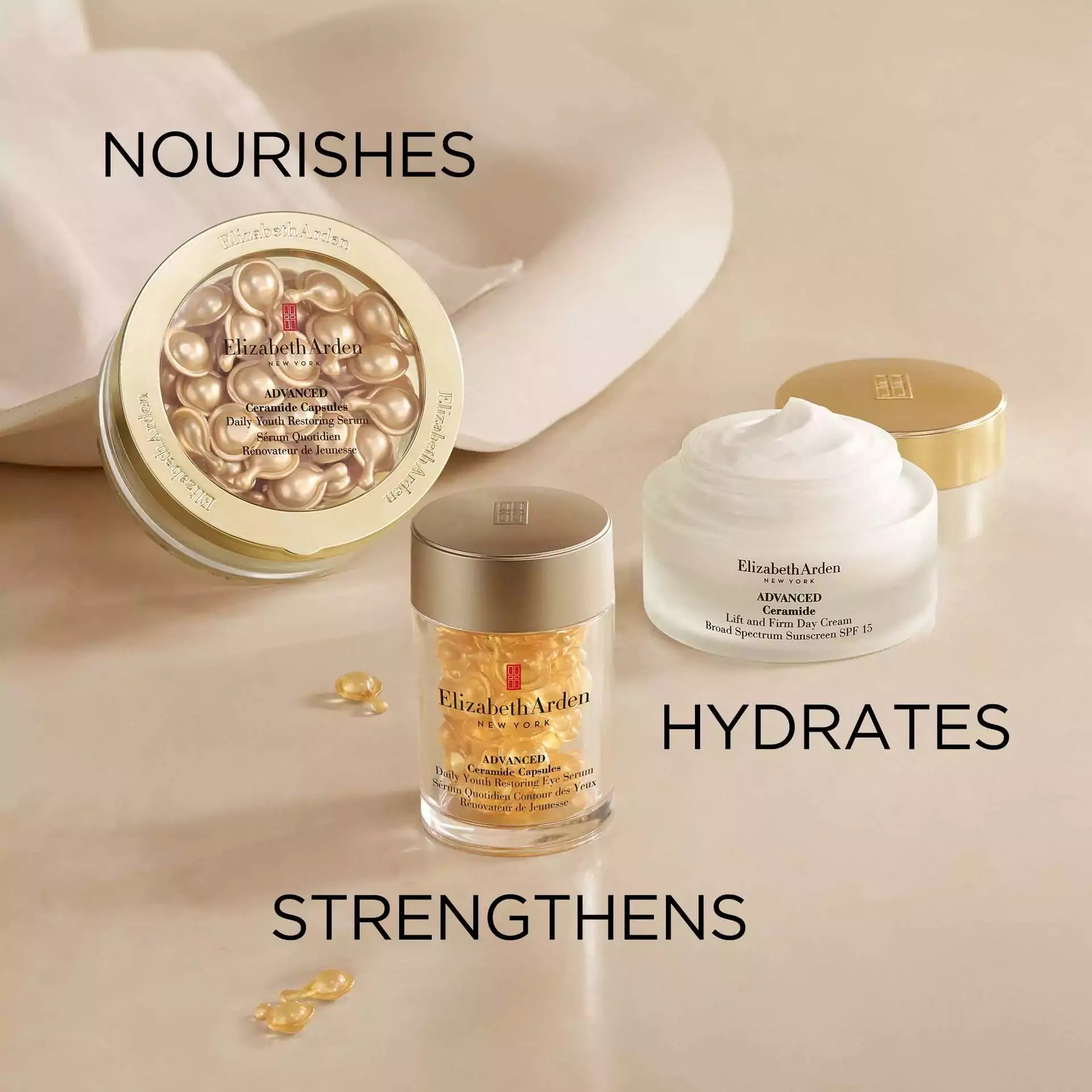 Best Ceramide Lift & Firm Eye Cream for Wrinkles & Dark Circles - Anti-Aging Treatment for Puffy Eyes & Fine Lines - Perfect for Night & Day Use