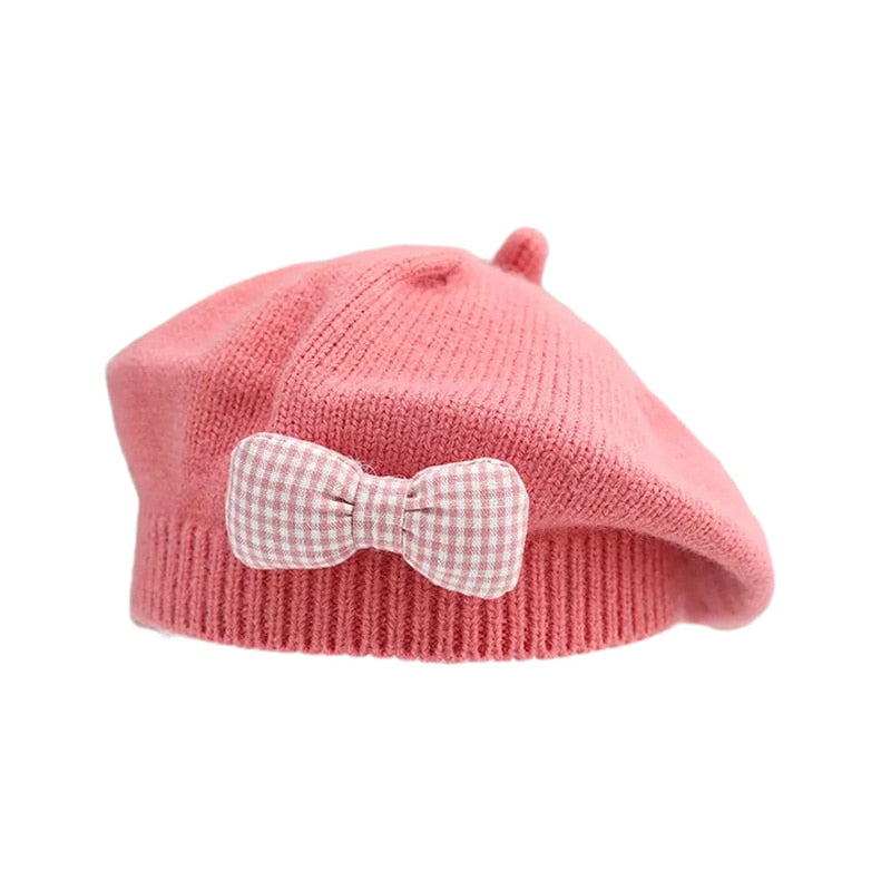 Soft Wool Beret Hat for Toddlers - Warm & Stylish Winter Beanie for Baby Boys & Girls - Perfect for Outdoor Play, Photos & Special Occasions