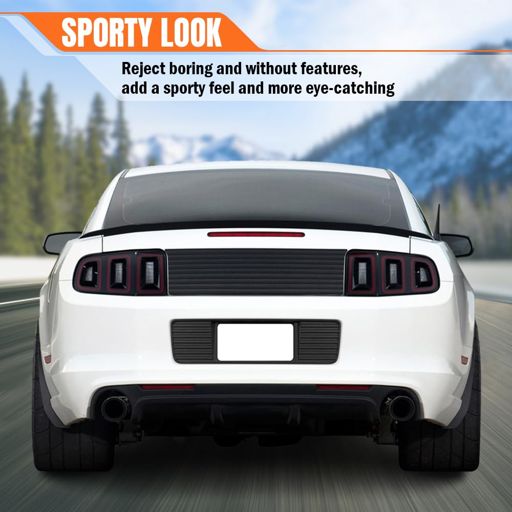 Carbon Fiber Rear Bumper Diffuser Lip for 2020-2024 Tesla Model Y - PP Material 3PCs Lower Valance Splitter Kit | Enhance Style & Aerodynamics for Sporty Look