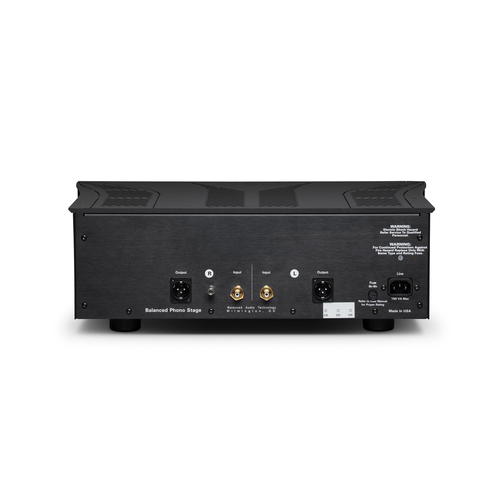 Balanced Audio Technology VK P80 High-End Phonostage Preamplifier for Vinyl Records - Perfect for Audiophiles & Home Audio Systems