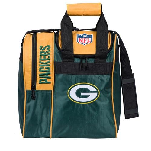 KR Strikeforce 2020 NFL Green Bay Packers Bowling Bag - Official Licensed Team Logo Tote for Sports Gear & Accessories - Perfect for Bowling Leagues, Game Day & Football Fan Gifts