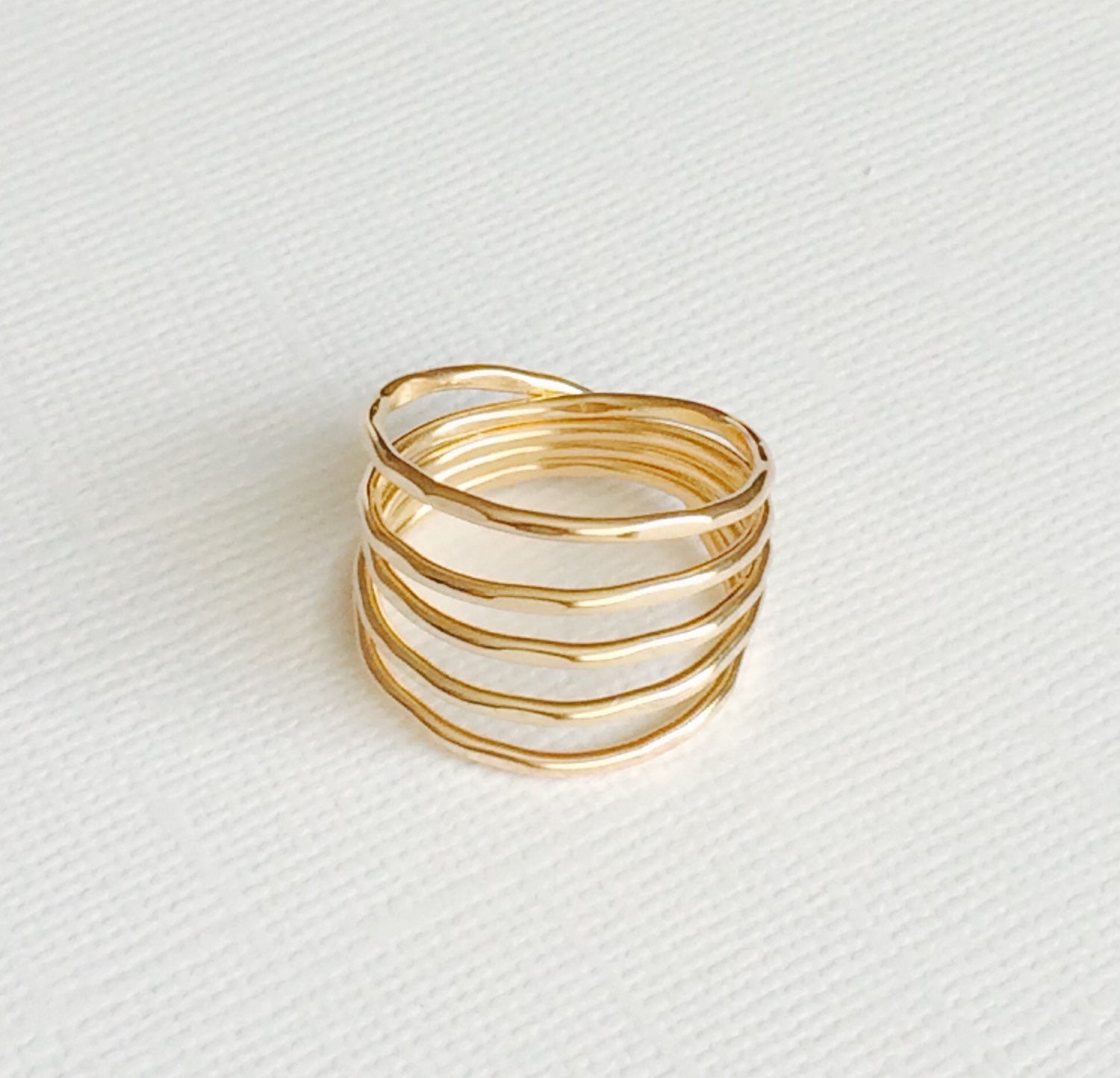 14K Gold Filled Ring THALIA (R124) - Elegant & Durable Jewelry for Women, Perfect for Weddings, Anniversaries & Special Occasions
