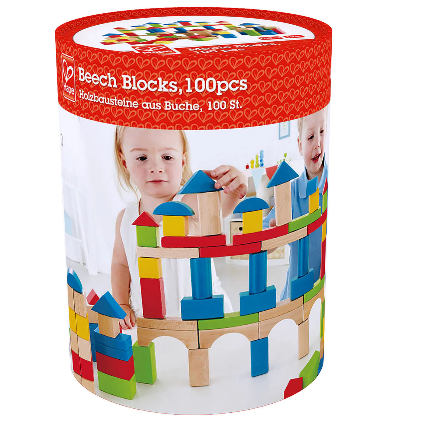 Build Up and Away Blocks - Creative Stacking Toy for Kids - Perfect for Indoor Play, STEM Learning & Family Game Night