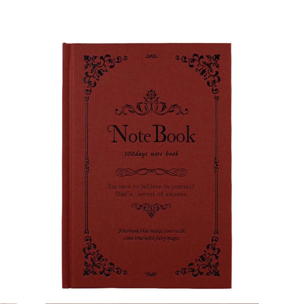 Vintage A5 Travel Journal Notebook - 21x14.5cm, 320/240 Pages, Retro Pattern - Perfect for Travel Diaries, Adventure Logs & Creative Writing (Color A)