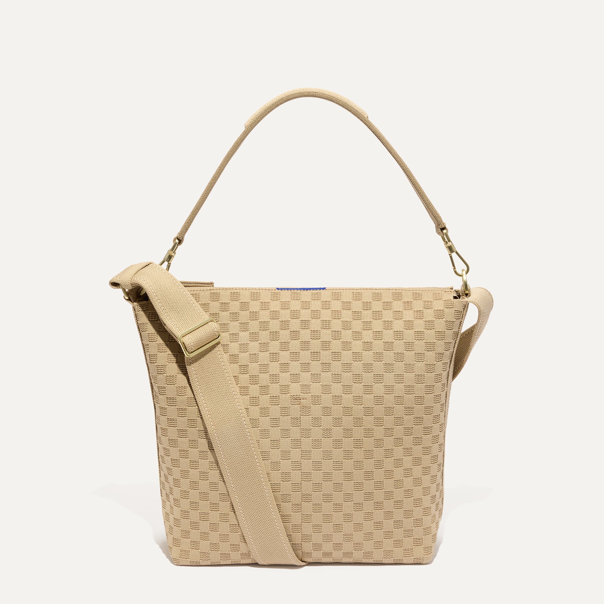 Mini Zip Bucket Bag in Knot Brown - Stylish Crossbody Purse for Women, Perfect for Travel, Shopping & Everyday Use