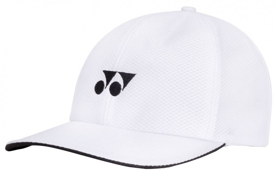 Yonex W341 Baseball Cap for Men & Women - Adjustable White Sports Hat for Running, Golf, Tennis & Outdoor Activities