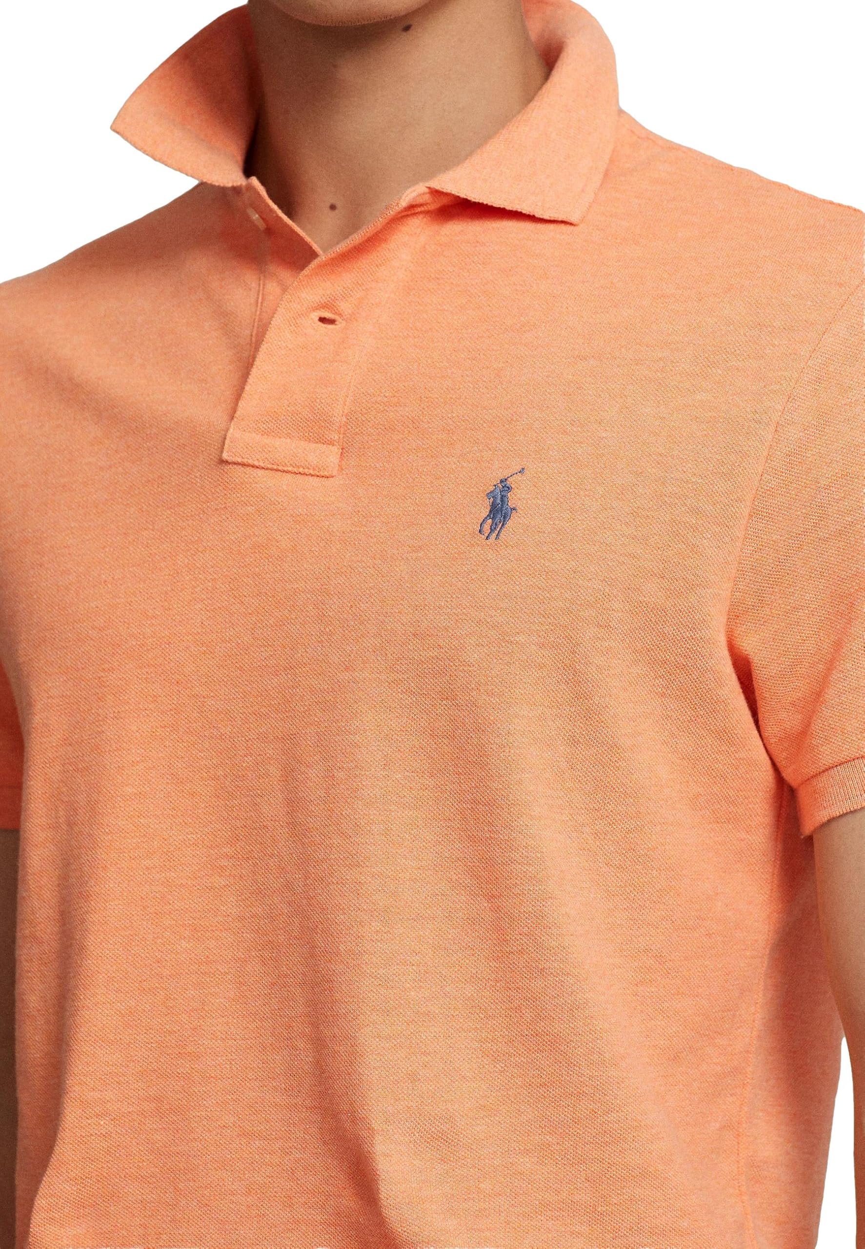 POLO RALPH LAUREN Men's Classic Fit Polo Shirt - Breathable Cotton, Slim Fit, Casual & Office Wear - Perfect for Golf, Business Meetings & Weekend Outings