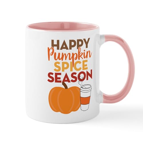 White/Pink Inside - Pumpkin Spice Season Mug