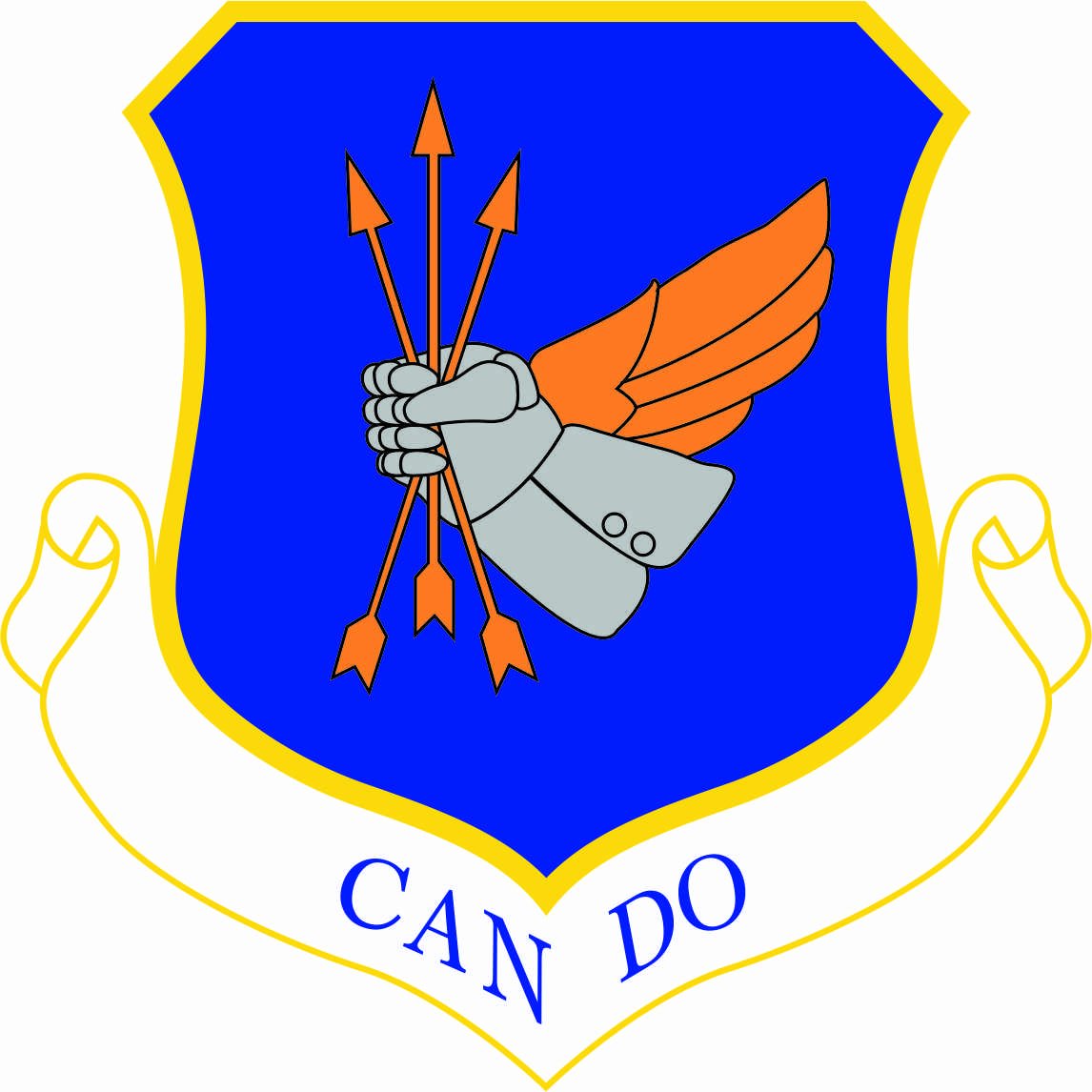 US Air Force 305th Air Mobility Wing Vinyl Decal Sticker - 3.8 Inch Military Emblem for Cars, Laptops & Water Bottles - Patriotic Air Force Gifts for Veterans & Enthusiasts