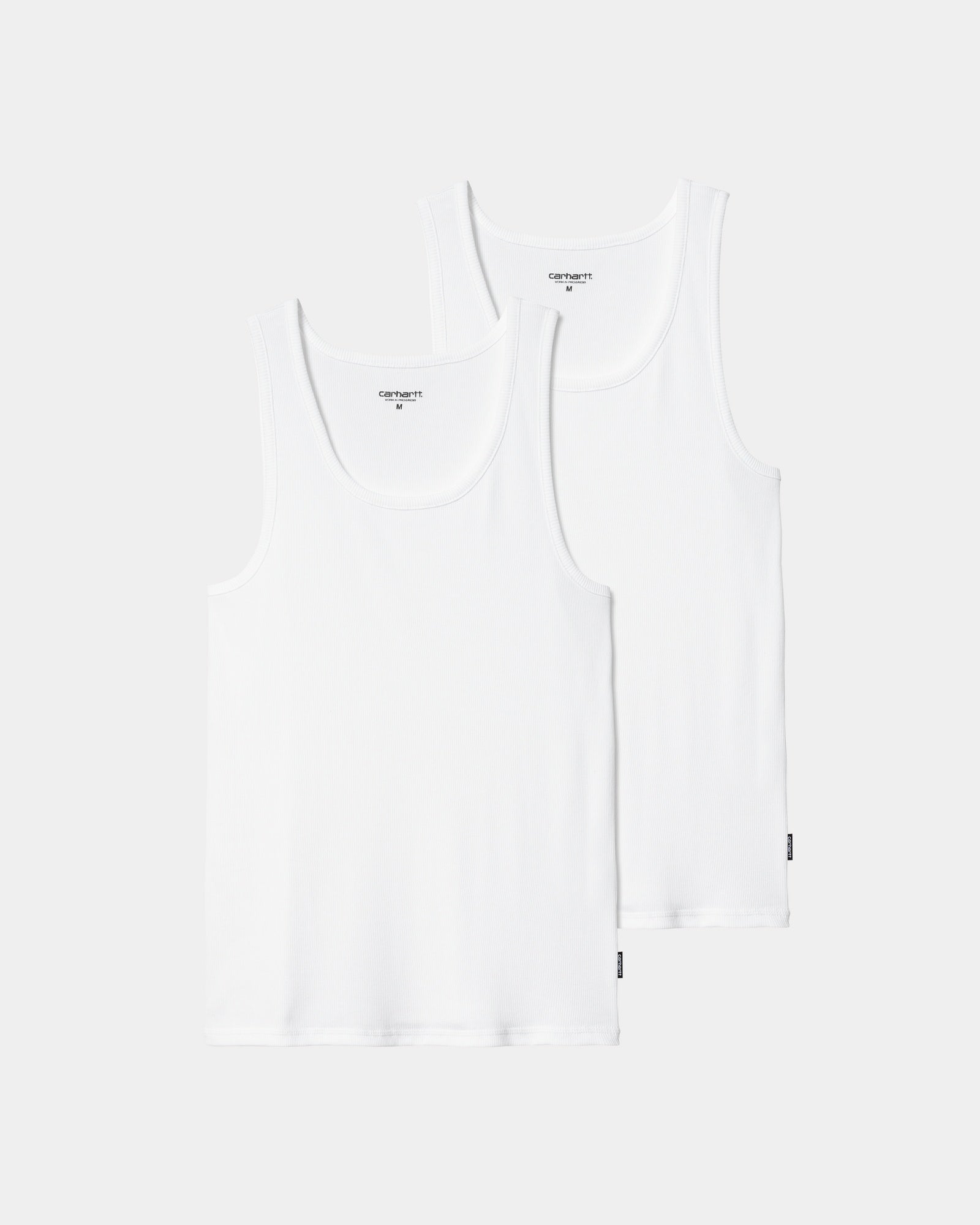 Premium Cotton T-Shirt 2-Pack (White) - Soft & Comfortable for Men & Women - Perfect for Casual Wear, Gym, and Everyday Outfits