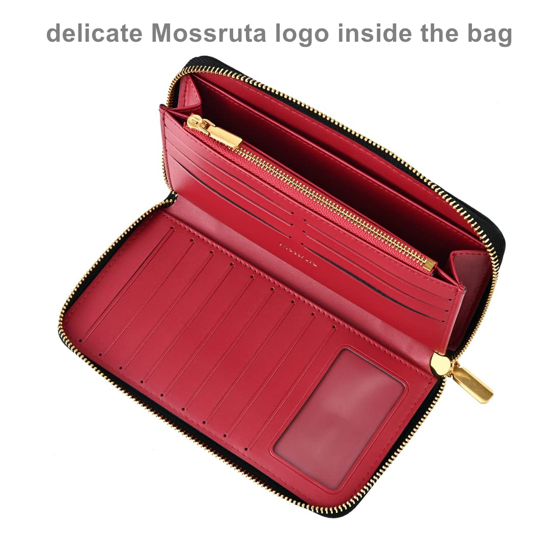 Luxury Leather Travel Wallet - Large Capacity Card Holder for Men & Women | Perfect for Business & Daily Use