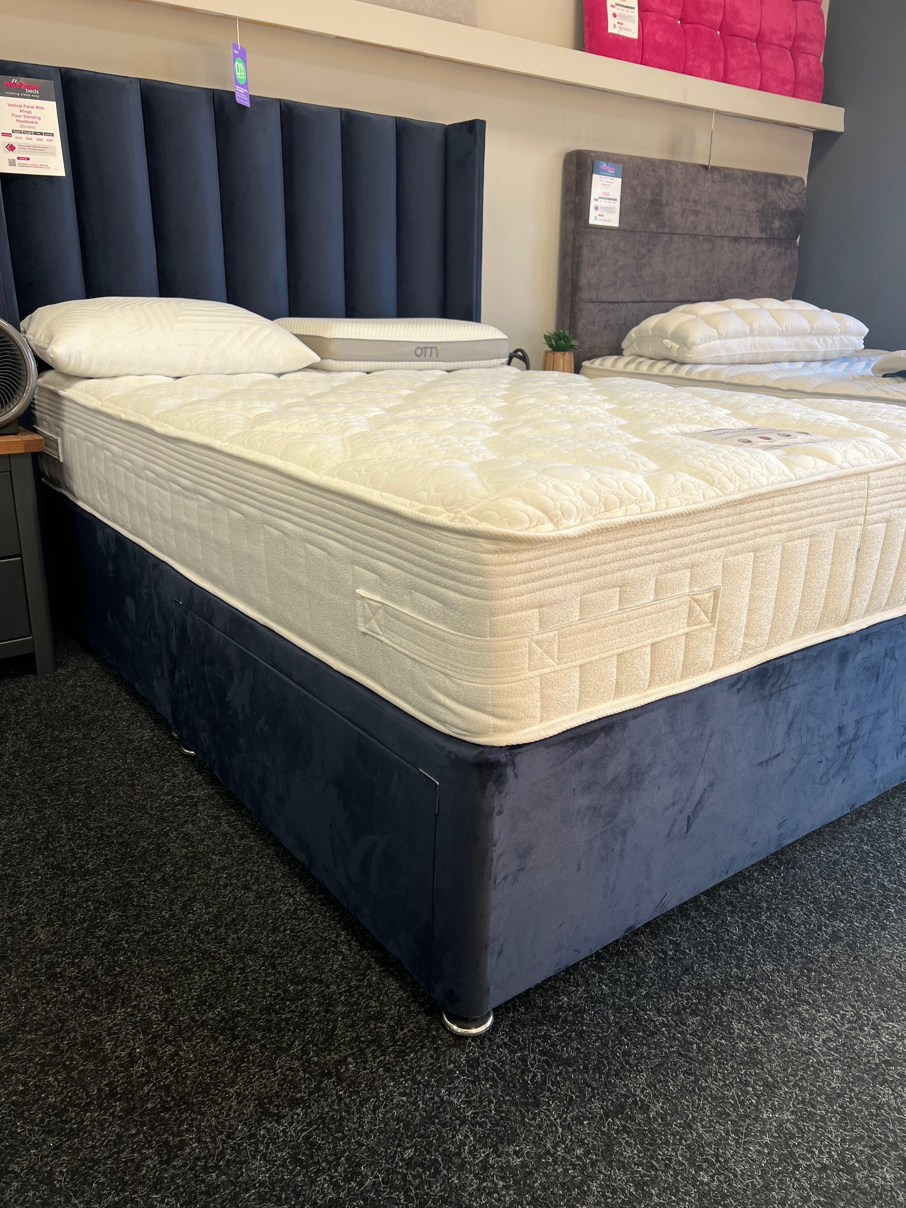Total Comfort Orthopedic Mattress for Back Pain Relief - Queen Size Memory Foam Bed for Side & Back Sleepers - Perfect for Home, Guest Room & Apartment Use