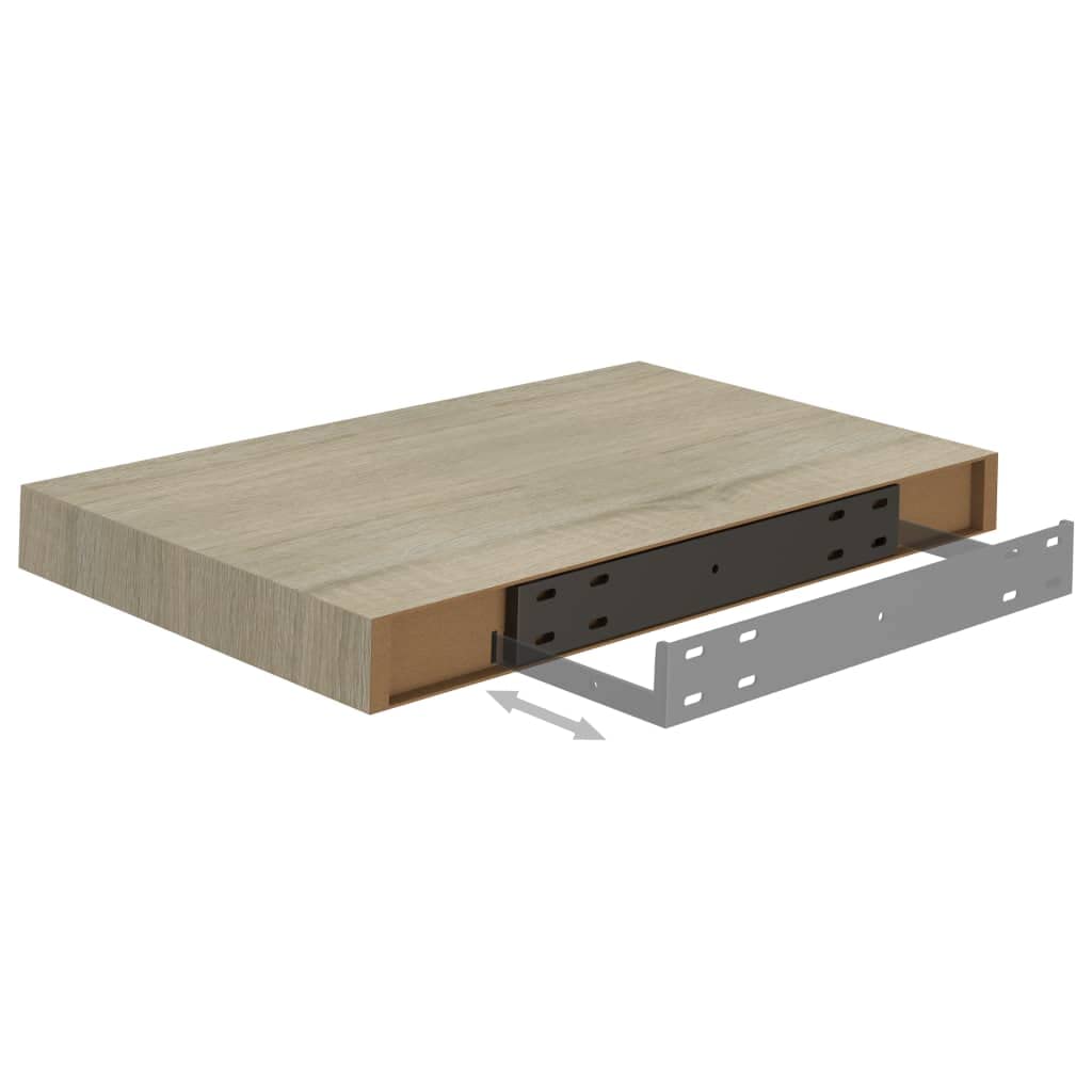 Modern Floating Wall Shelf Set - 15.7