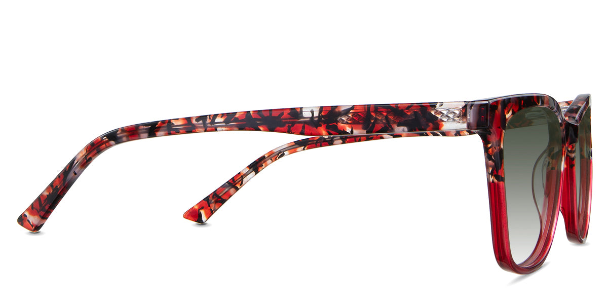 Stylish Paisley Print Women's Prescription Sunglasses – UV Protection & Fashion Eyewear for Driving, Outdoor Activities & Everyday Wear