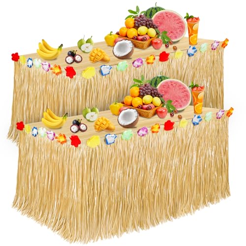 2PCS Straw Yellow