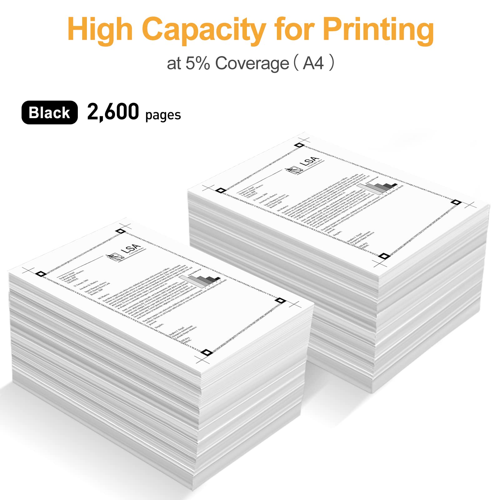 Brother TN2320 Toner Cartridge - 4 Black for MFC-L2700DN, L2720DW Printers - Office & Home Use