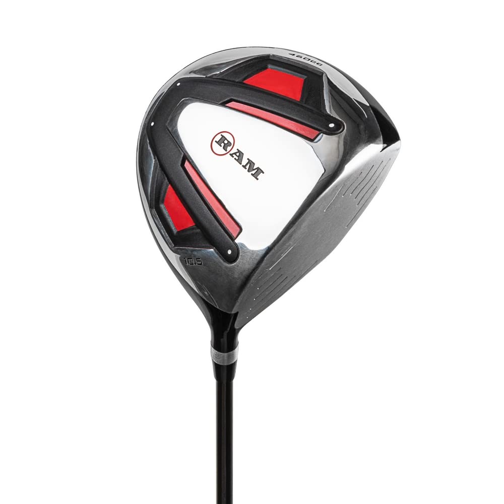 RAM Golf Accubar Right Hand Clubs Set - Graphite Shaft Woods & Stainless Steel Irons for Improved Swing and Accuracy on the Course