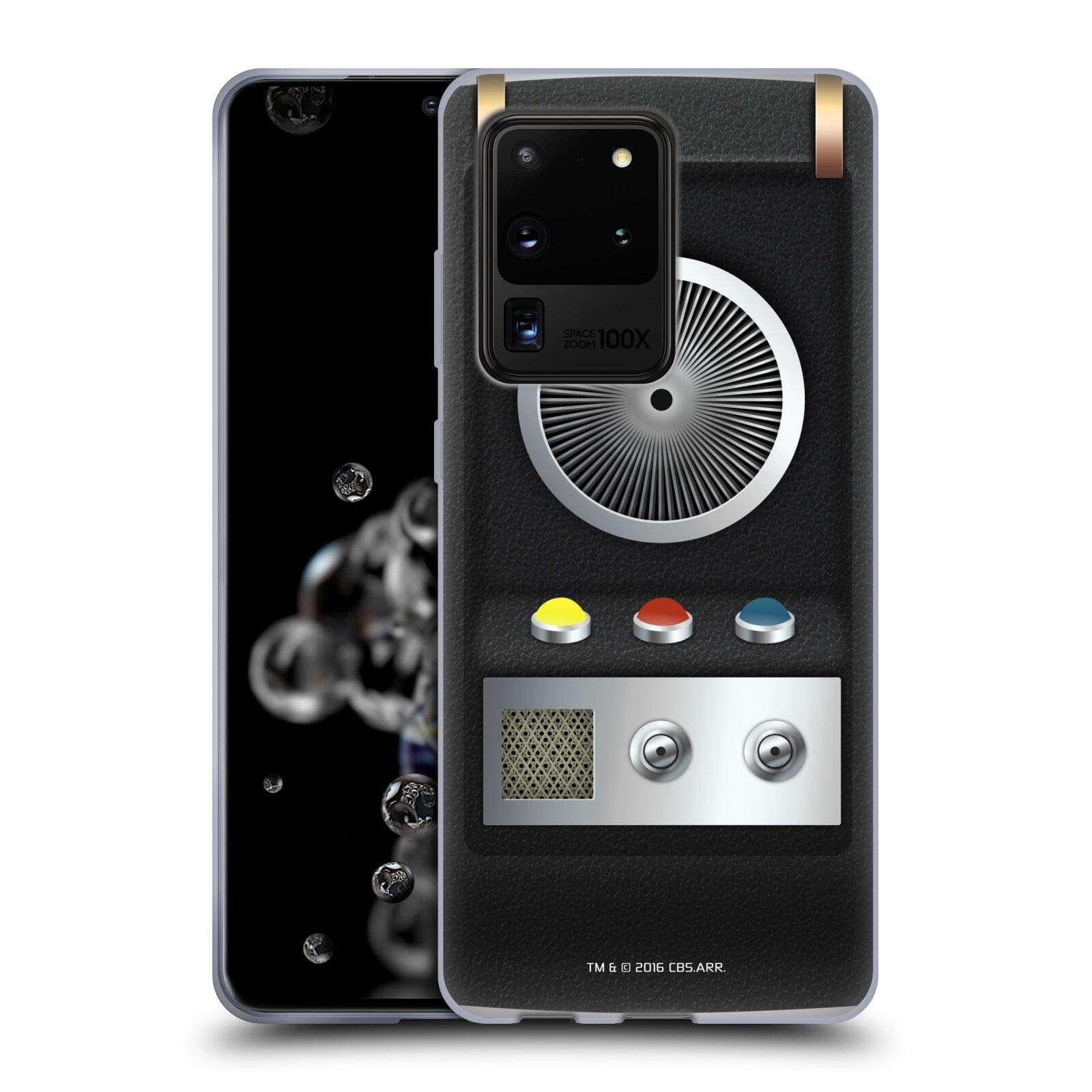 Officially Licensed Star Trek Communicator Soft Gel Case for Samsung Galaxy S20 Ultra 5G | Durable Protection & Sci-Fi Style | Perfect for Trekkies & Tech Enthusiasts