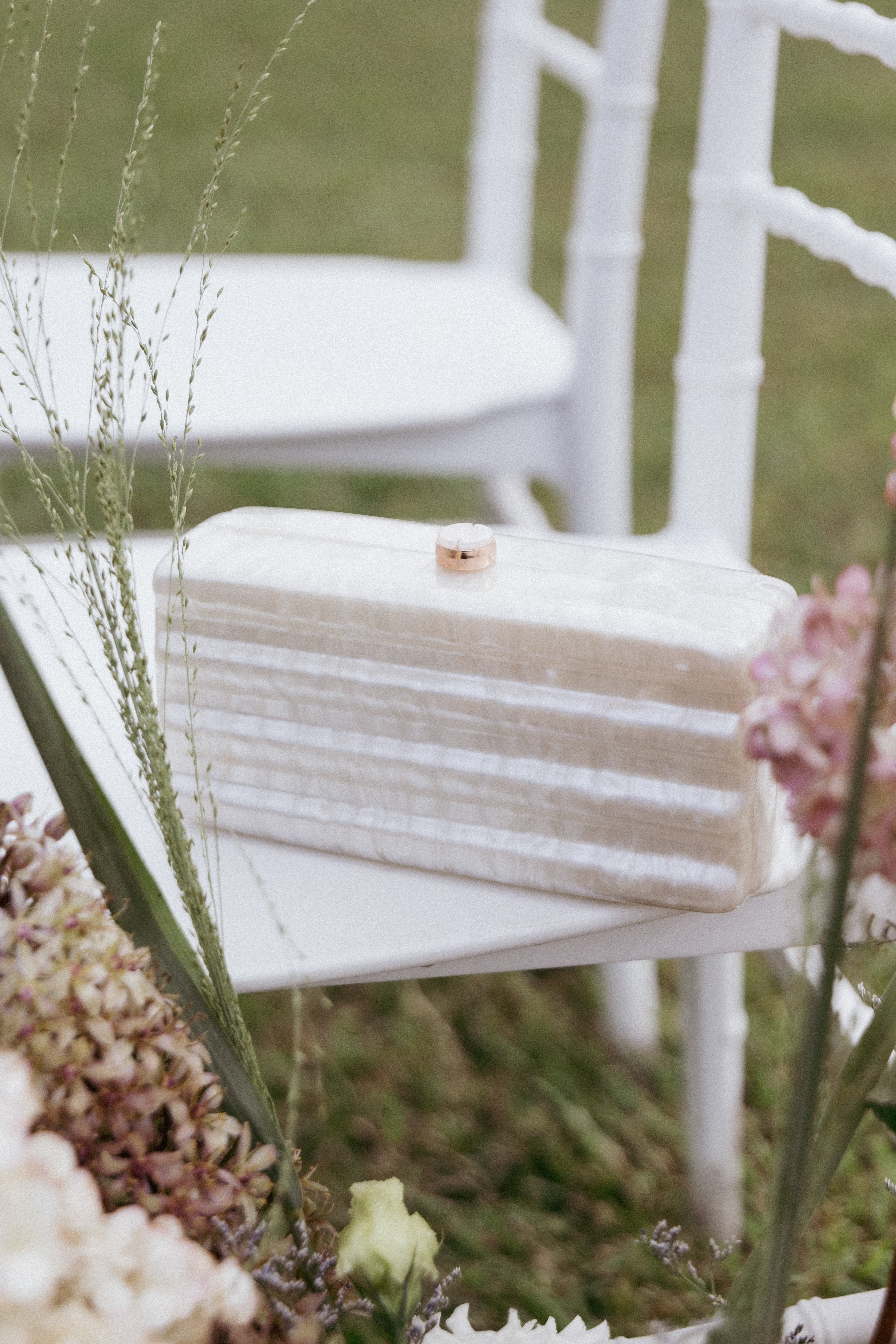 Helena Pearl Clutch Bag for Women - Elegant Evening Purse for Parties, Weddings & Special Occasions