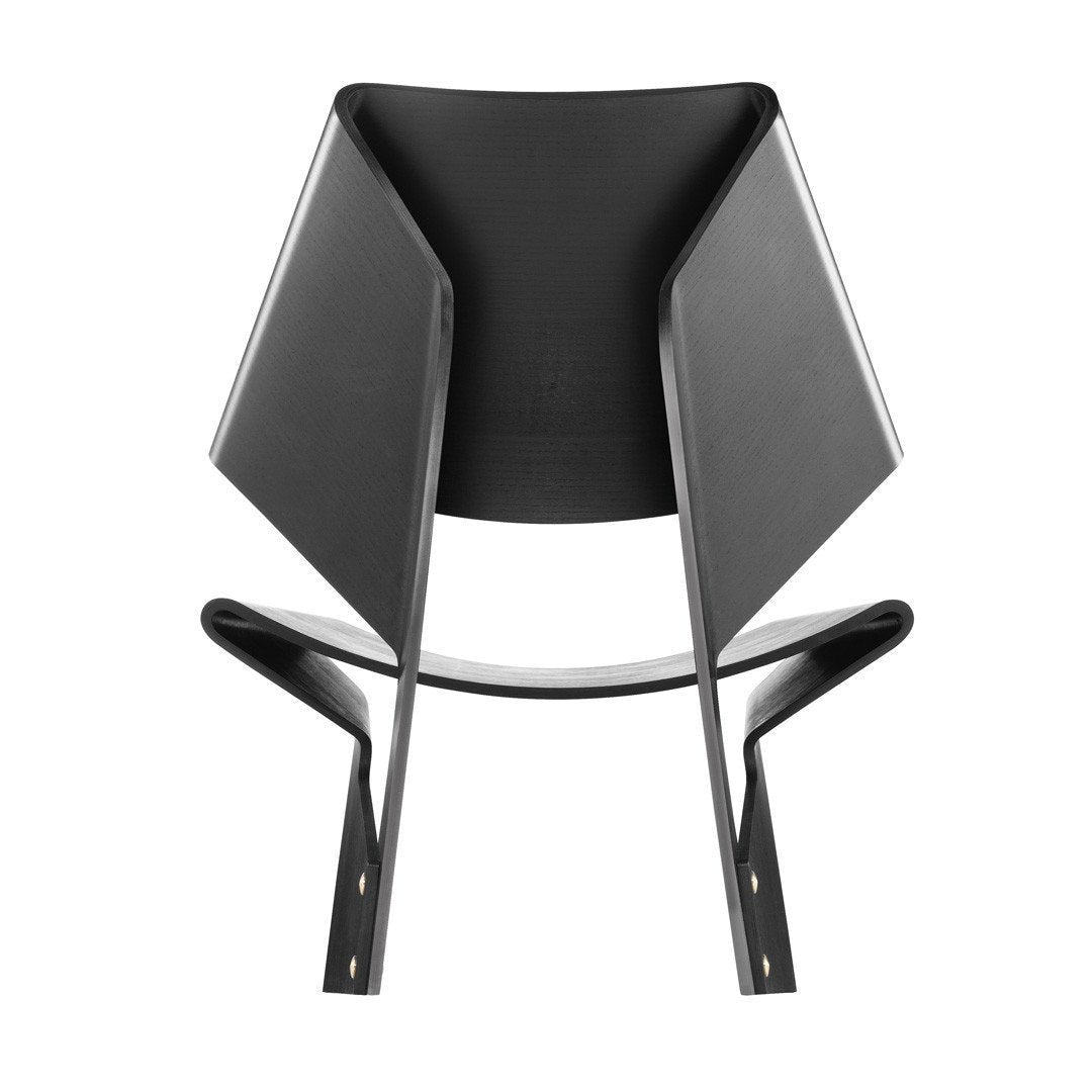 Lange Production Grete Jalk GJ Chair - Mid Century Modern Teak Wood Dining Chair for Home & Office - Perfect for Dining Rooms, Living Rooms & Workspaces