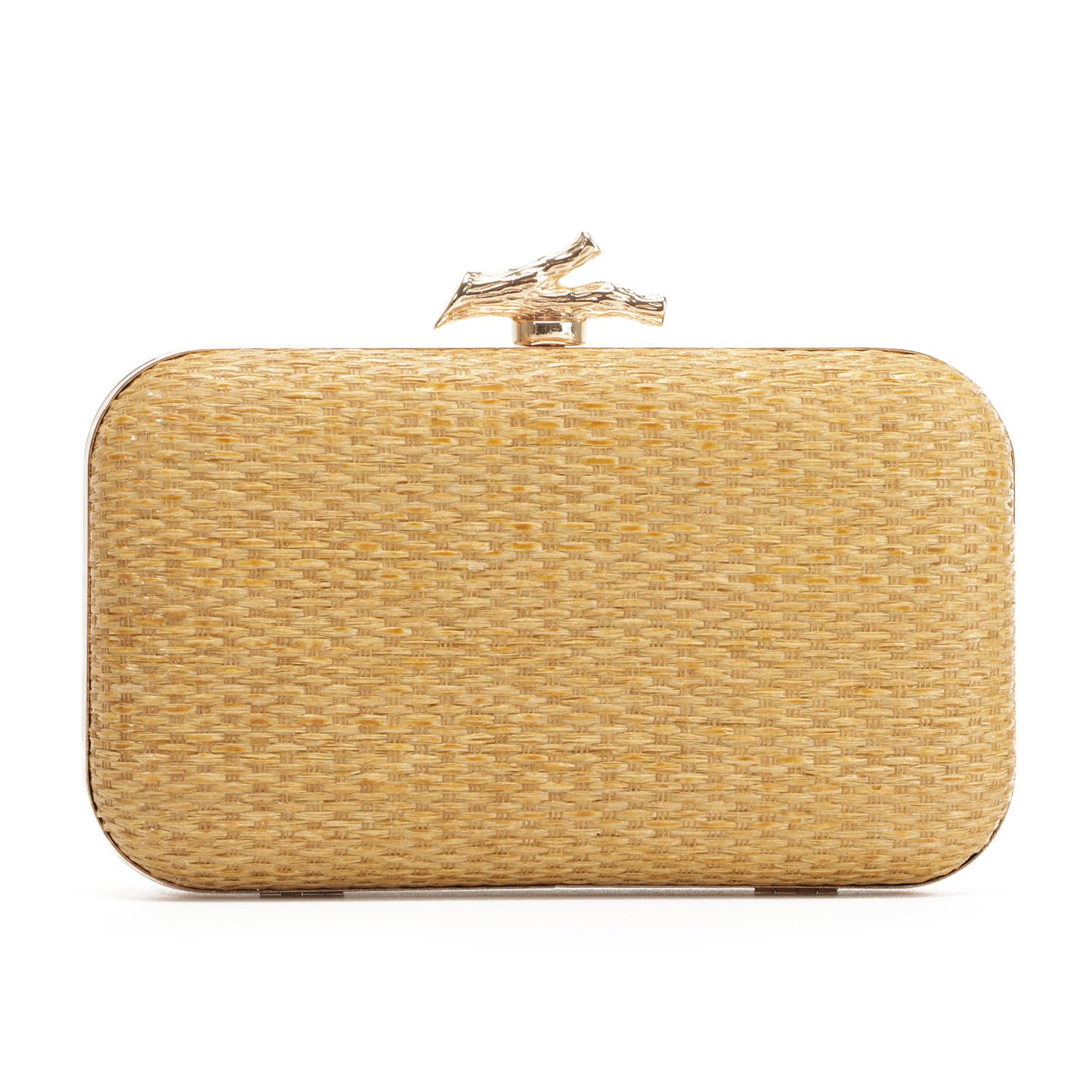 Elegant Woven Straw Clutch Purse for Women - Summer Evening Formal Handbag - Perfect for Weddings, Parties & Beach Events