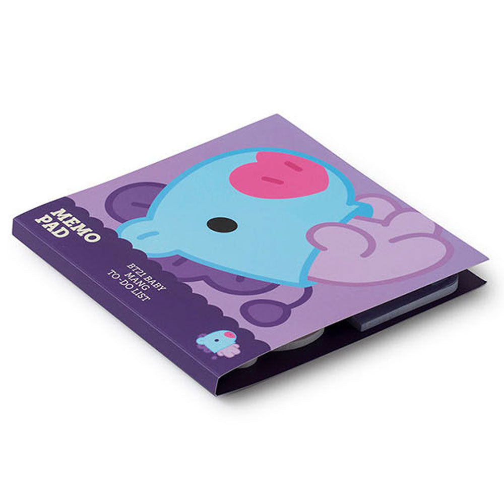 BT21 Baby Sticky Memo Pad Set - Cute Korean Stationery for Notes, Reminders & Office Organization (6-Pack) - Perfect for School, Work, Home & Planner Decor