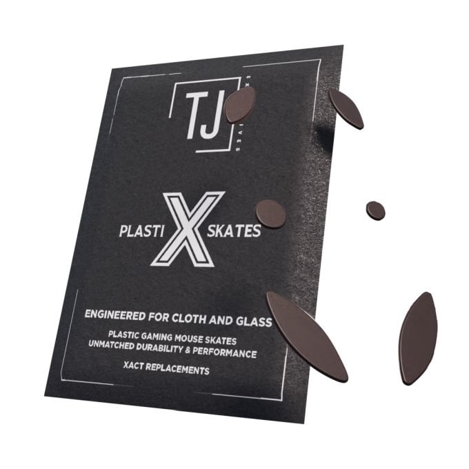 TJ Exclusives PlastiX Xact Replacements for Lamzu Thorn & Thorn 4K Gaming Mouse - Premium Grip & Durability for Esports & PC Gaming