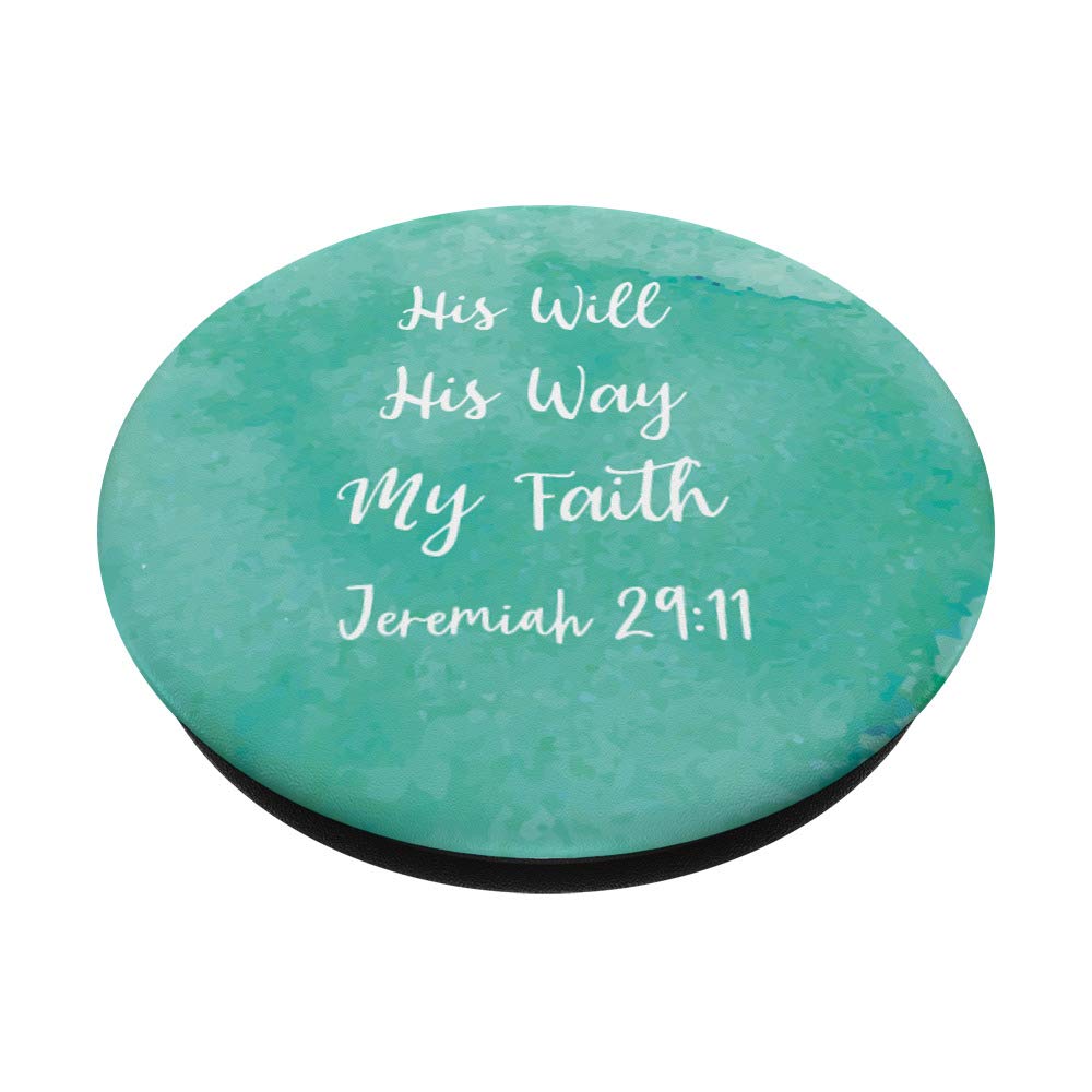 His Will His Way My Faith Christian Scripture Gift for Women - Inspirational Bible Verse Present for Her - Perfect for Birthdays, Mother's Day & Spiritual Encouragement