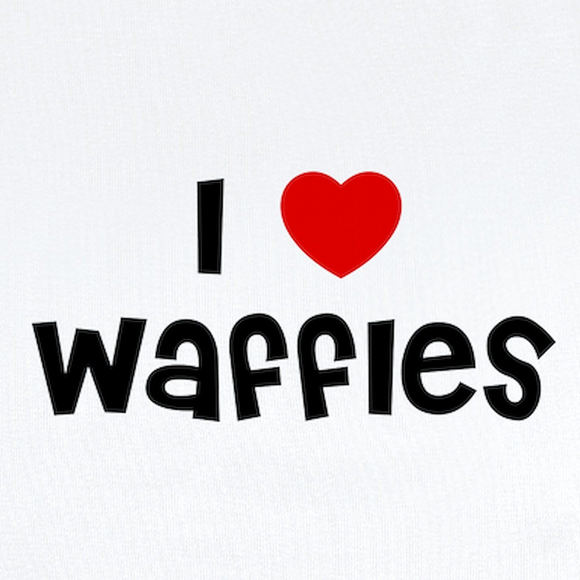 CafePress I * Waffles Infant Creeper - Adorable Baby Bodysuit & Romper for Newborns | Perfect for Playtime, Photo Shoots & Everyday Wear