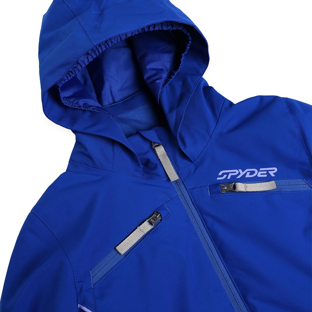 Spyder Girls Camille Insulated Ski Jacket - Waterproof Winter Coat for Kids & Teens - Warm Snow Jacket for Skiing, Snowboarding & Outdoor Activities