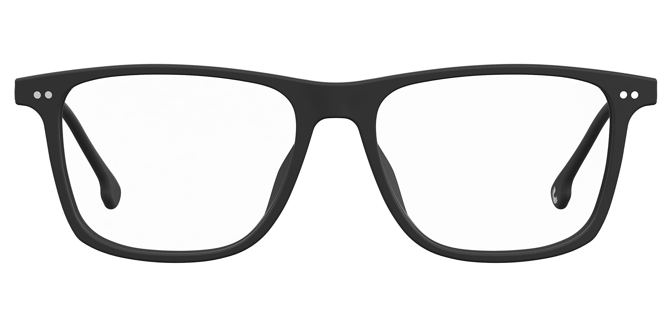 Carrera 1115 Matte Black Rectangular Prescription Eyeglass Frames for Men - 52mm Lens Width, 16mm Bridge - Perfect for Work, Reading & Everyday Wear