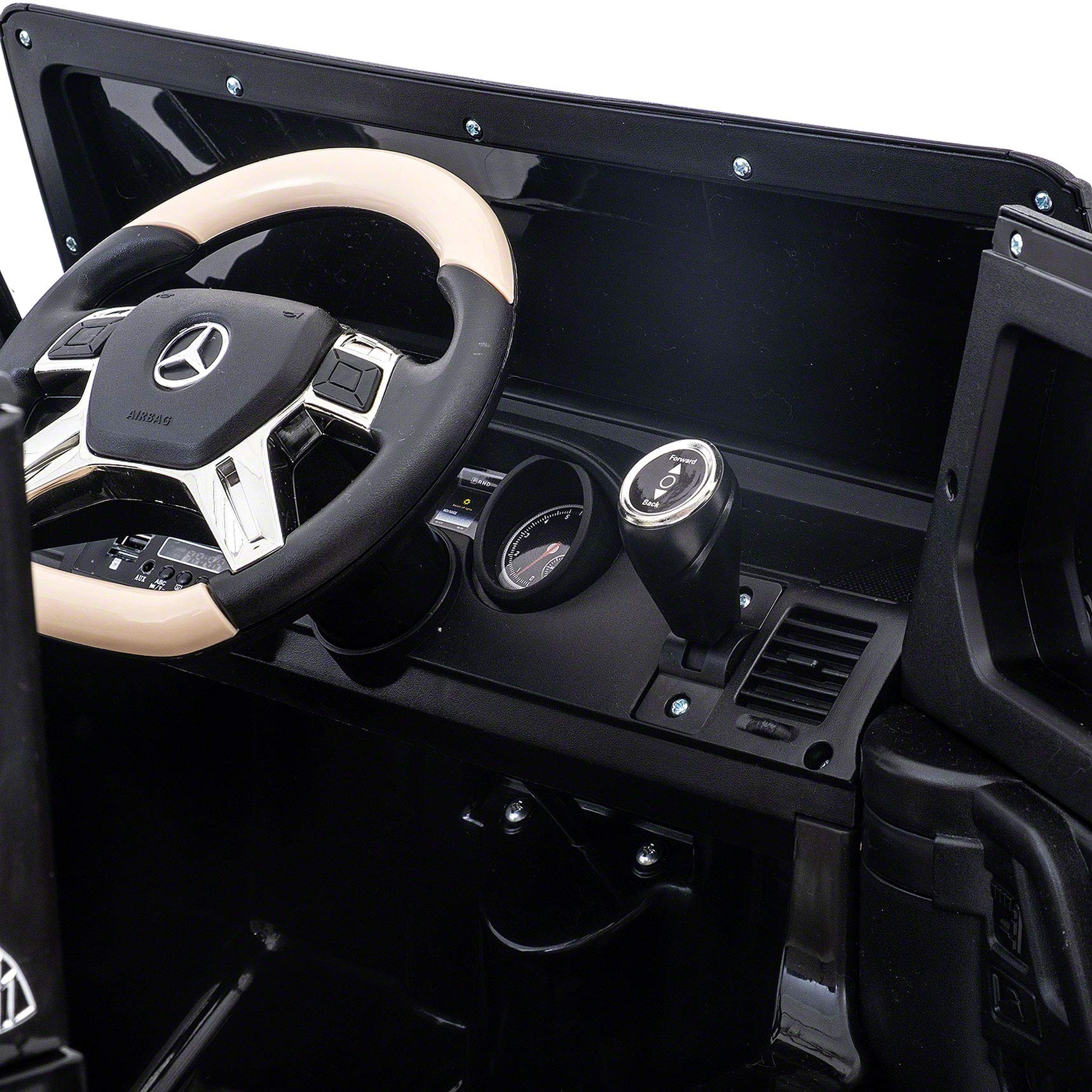 Modern Kids Mercedes Maybach G650 12V Electric Ride-On Car with Parental Remote Control, EVA Foam Wheels, Leather Seat, MP3/USB Player & LED Lights - Perfect for Outdoor Play & Birthday Gifts