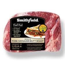 Premium Bone-In Pork Shoulder Roast (Boston Butt) - 2 Pack (16-18 lbs Total) | Perfect for Slow Cooking, BBQ Pulled Pork & Family Meals