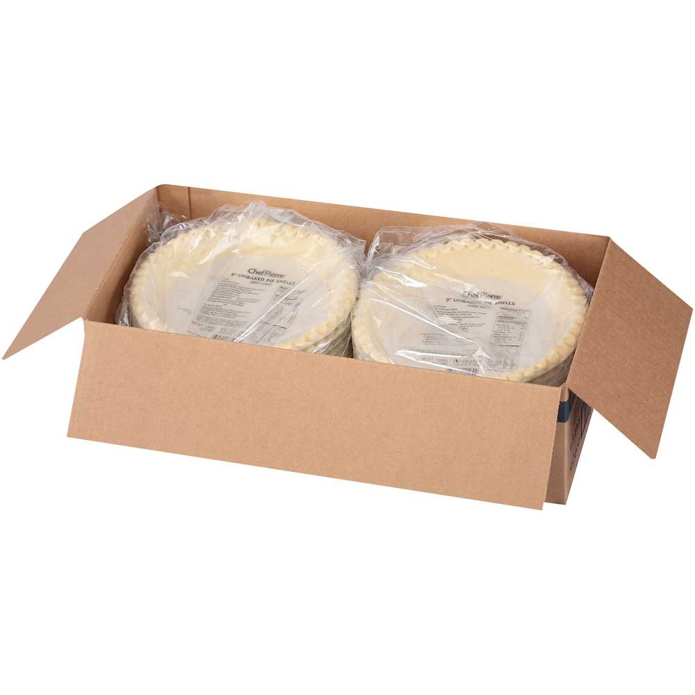 Sara Lee Chef Pierre 9-Inch Unbaked Lard Shortening Pie Shells - Pack of 20 | Perfect for Homemade Pies, Quiches, and Holiday Baking