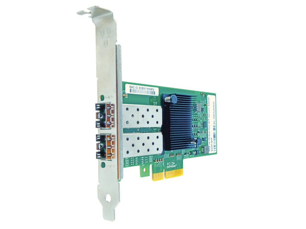 Axiom 1Gbps Dual Port SFP PCIe x4 Network Interface Card - High-Speed Server & Workstation Ethernet Adapter for Data Centers, Cloud Computing, and Enterprise Networking