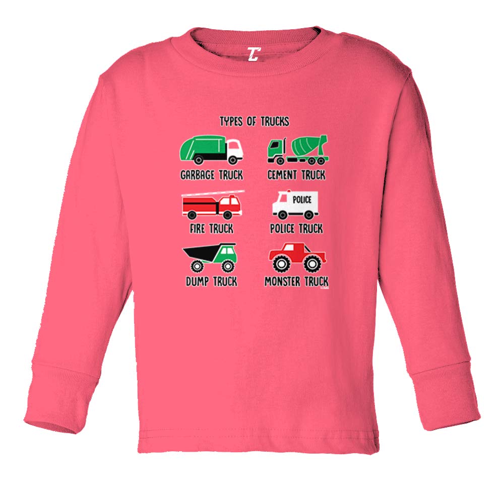 Garbage Monster Fire Truck Toddler T-Shirt - Soft Cotton Jersey Tee for Kids | Fun Playtime & Casual Wear