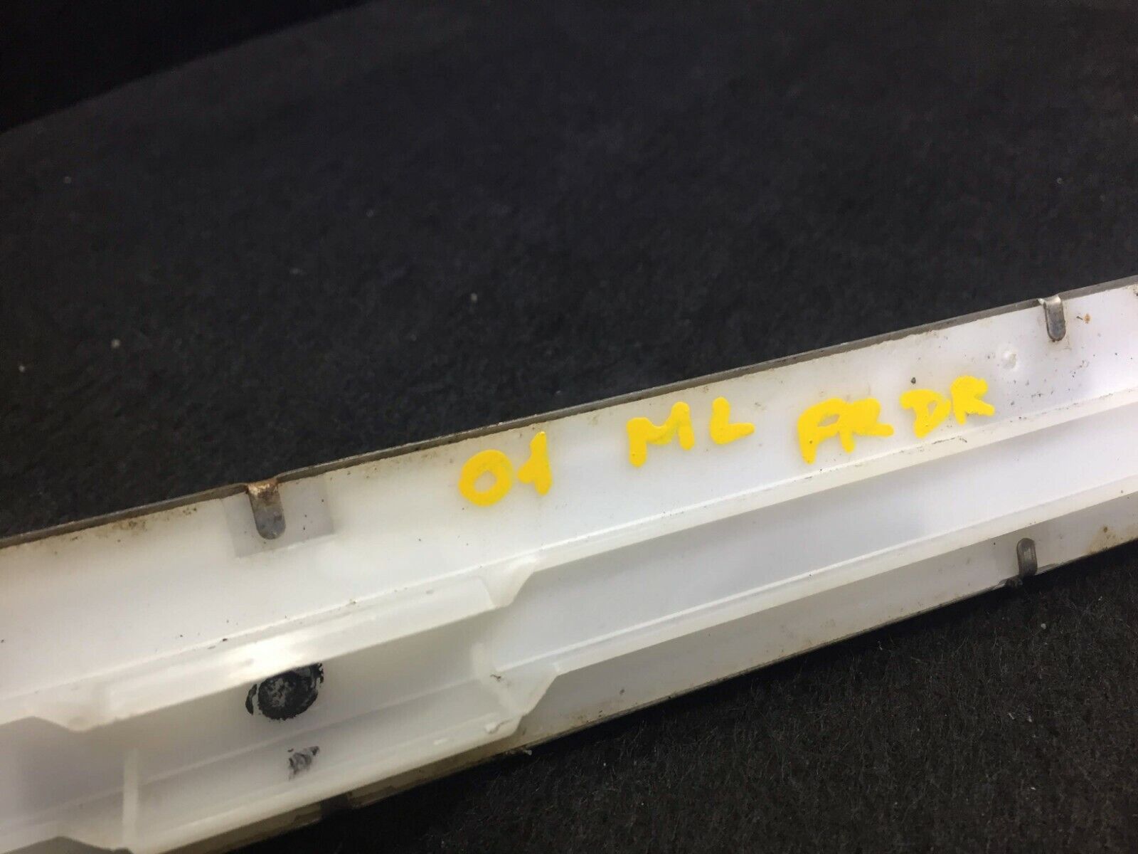 Original Mercedes W163 ML320 Left Driver Side Front Door Scuff Plate OEM Part D34 - Perfect Fit for 2000-2003 ML320 Models - Enhance Interior Protection & Style