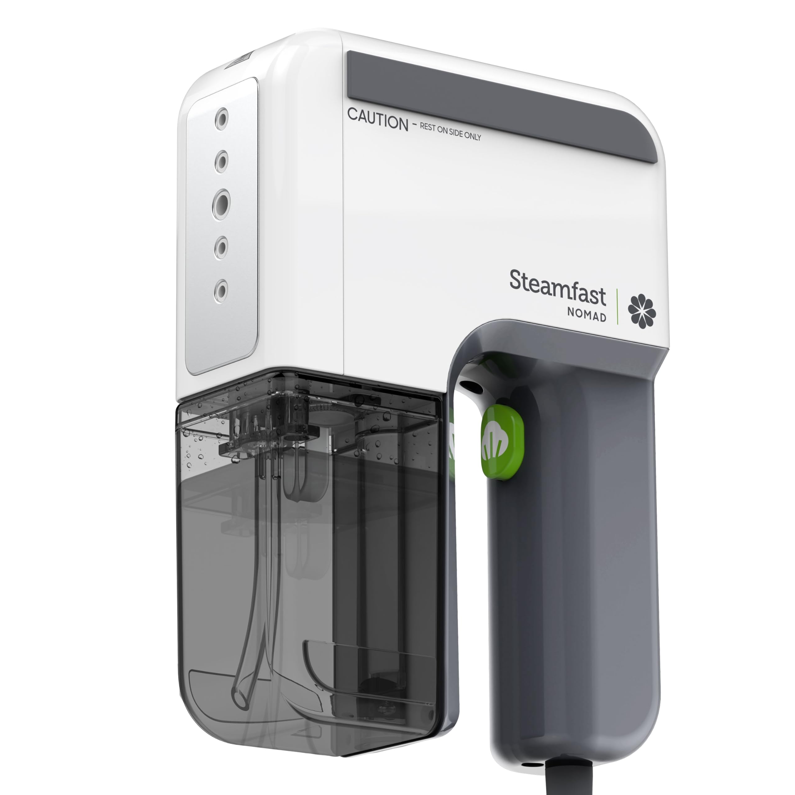 Steamfast NOMAD Portable Handheld Garment Steamer - Compact Travel Steamer for Clothes, Curtains & Fabrics | Chemical-Free Wrinkle Remover | Perfect for Travel, Home & Office Use