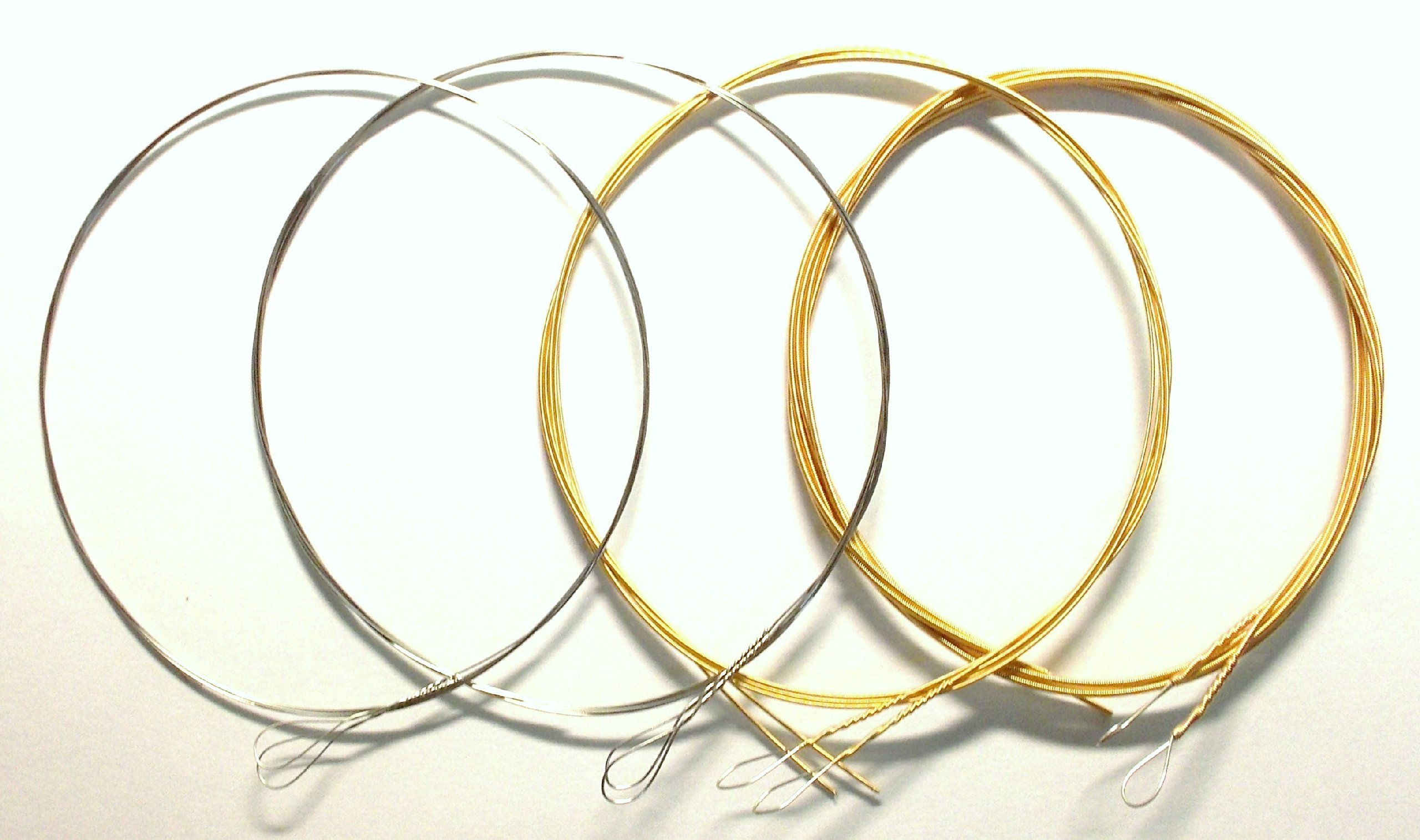Premium Mandolin Strings Set - Coated Copper Loop 11-40 Gauge (2-Pack) for Bluegrass, Folk & Country Music Performance