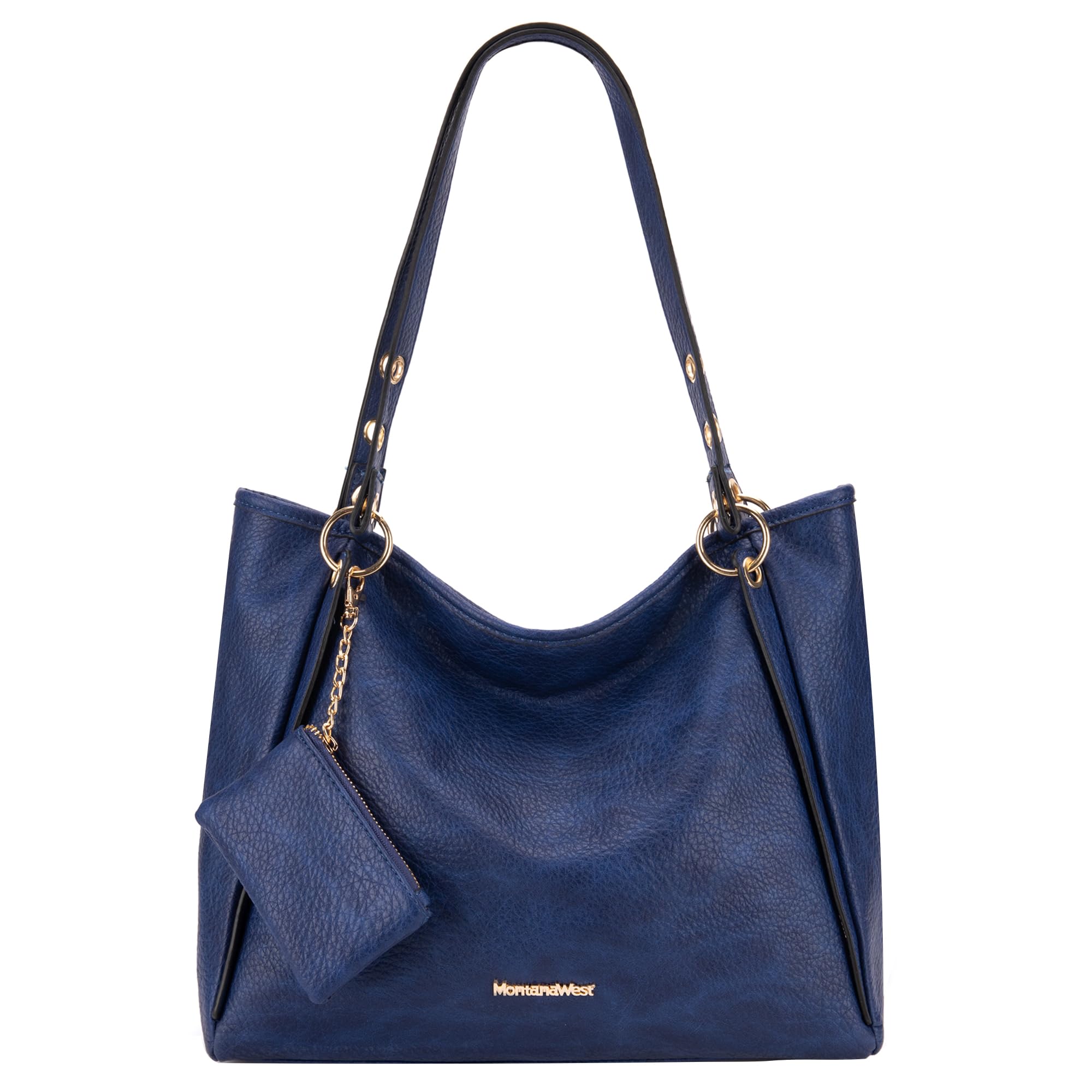 Montana West Large Tote Bag for Women - Stylish Leather Shoulder Purse & Handbag - Perfect for Work, Travel & Everyday Use