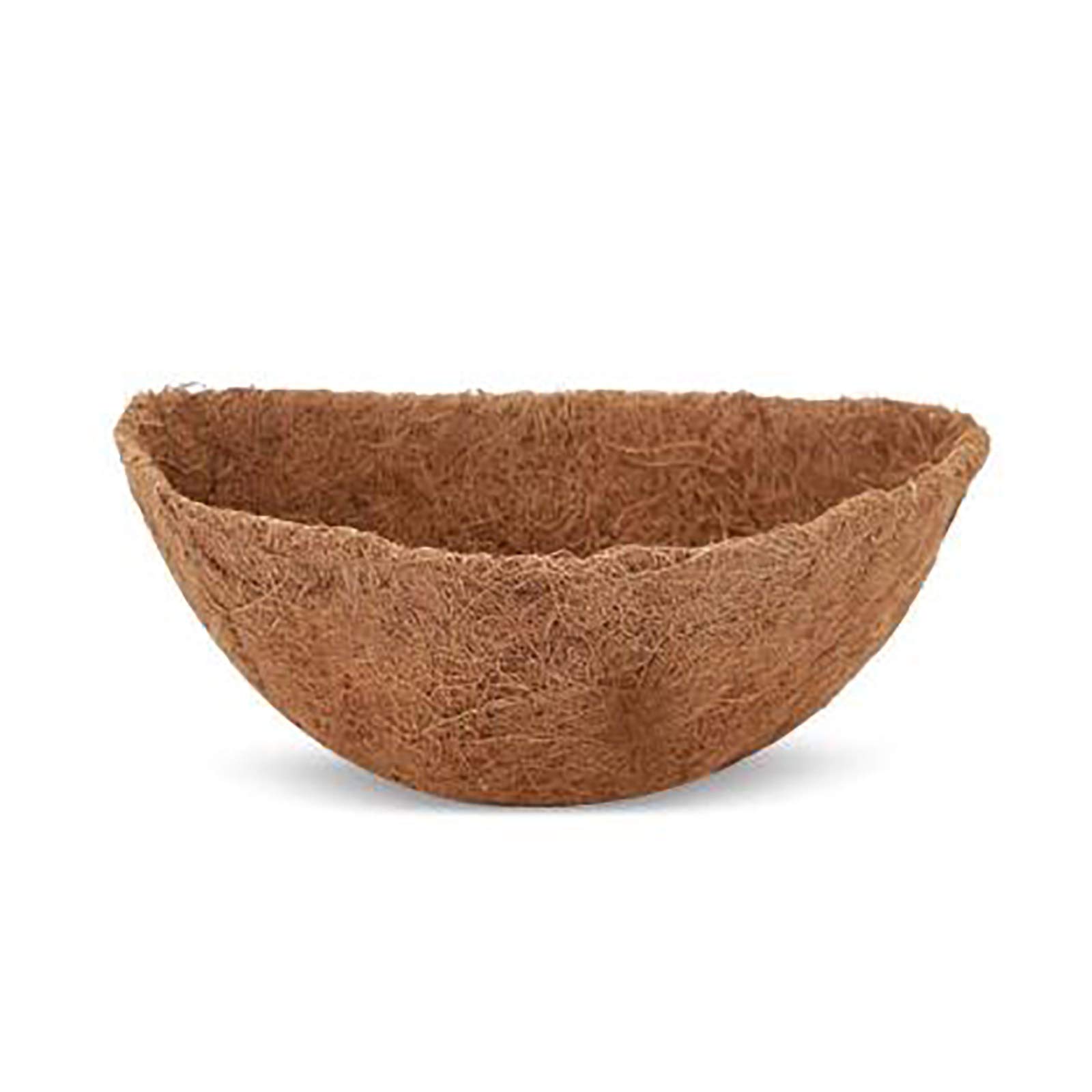 **Half Round Coconut Basket Liners - Hanging Wall Planter for Outdoor Garden Decor, Flower Pot, Plant Basin - Perfect for Balcony, Patio, and Vertical Gardening**