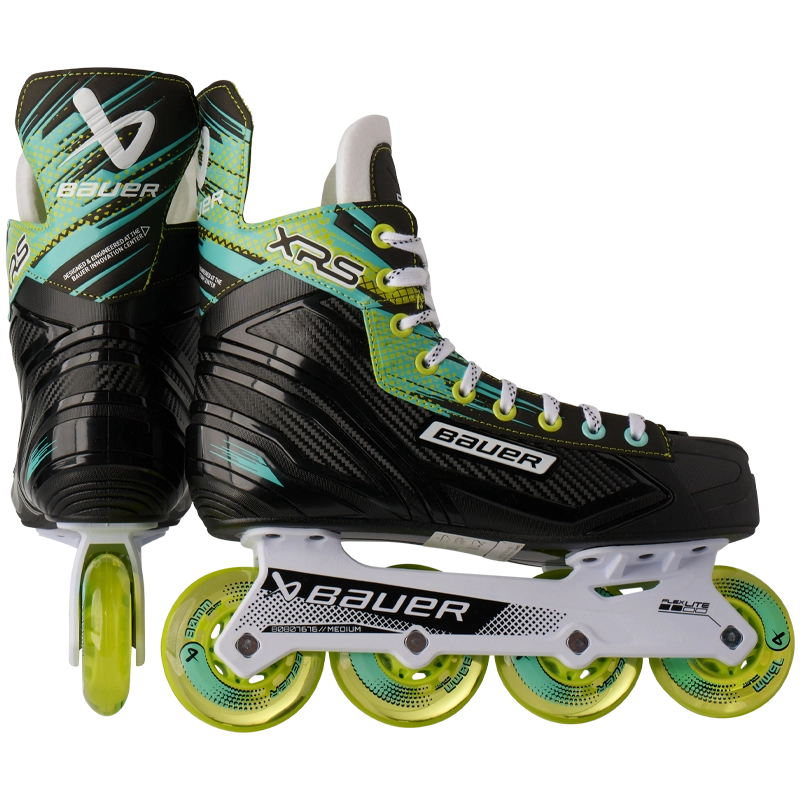 Bauer XRS Inline Hockey Skates for Intermediate Players - High-Performance Roller Skates for Street Hockey & Rink Play