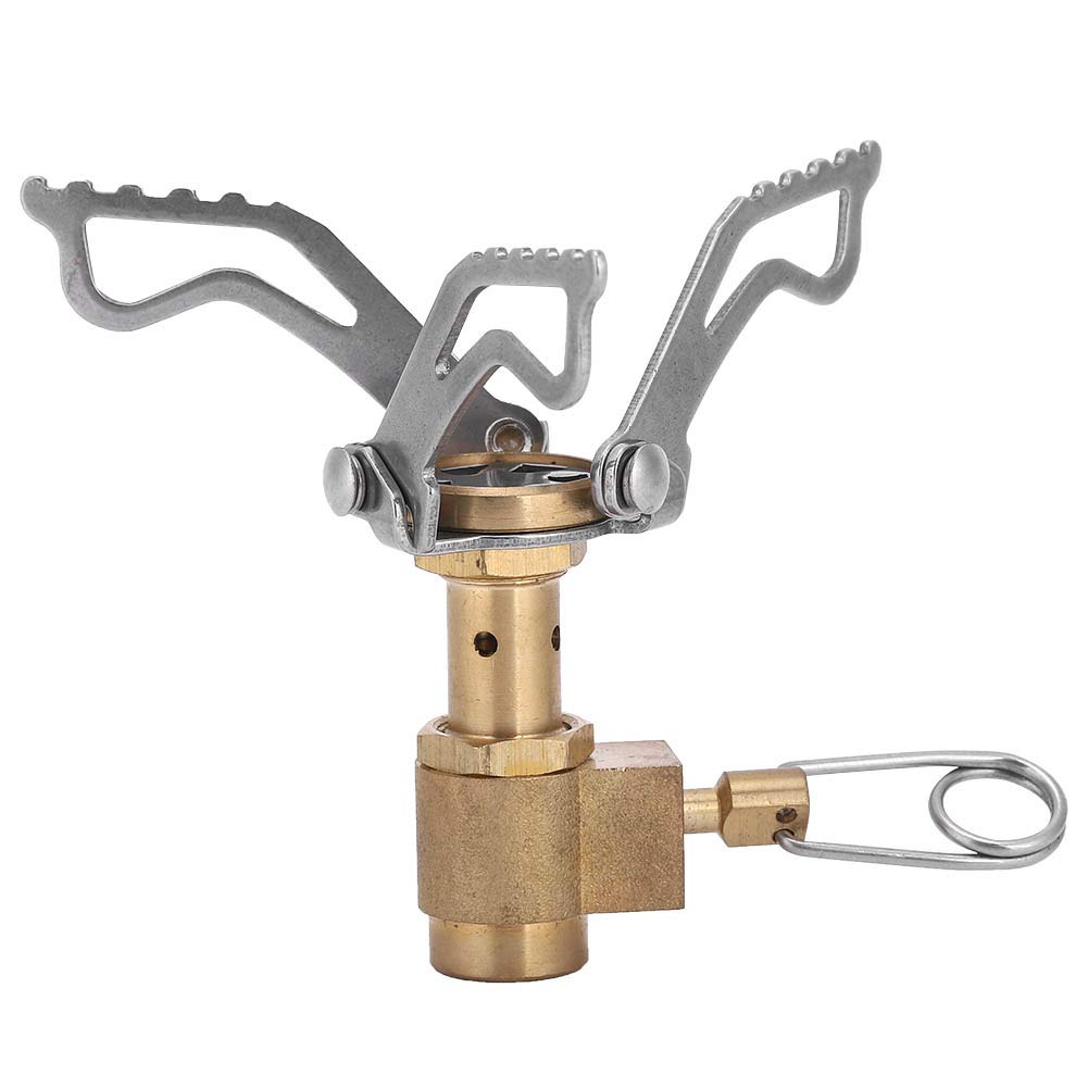 Premium Stainless Steel Portable Camping Stove - Collapsible, Non-Slip Design for Outdoor Cooking | Perfect for Camping, Hiking, Picnics, BBQ & Backpacking Trips