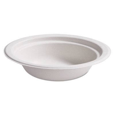 12 oz Disposable Paper Pro Round Bowls - 125 Count (Pack of 8) | Eco-Friendly Beige Party Bowls for Salads, Snacks & Desserts | Perfect for Catering, Picnics & Home Use