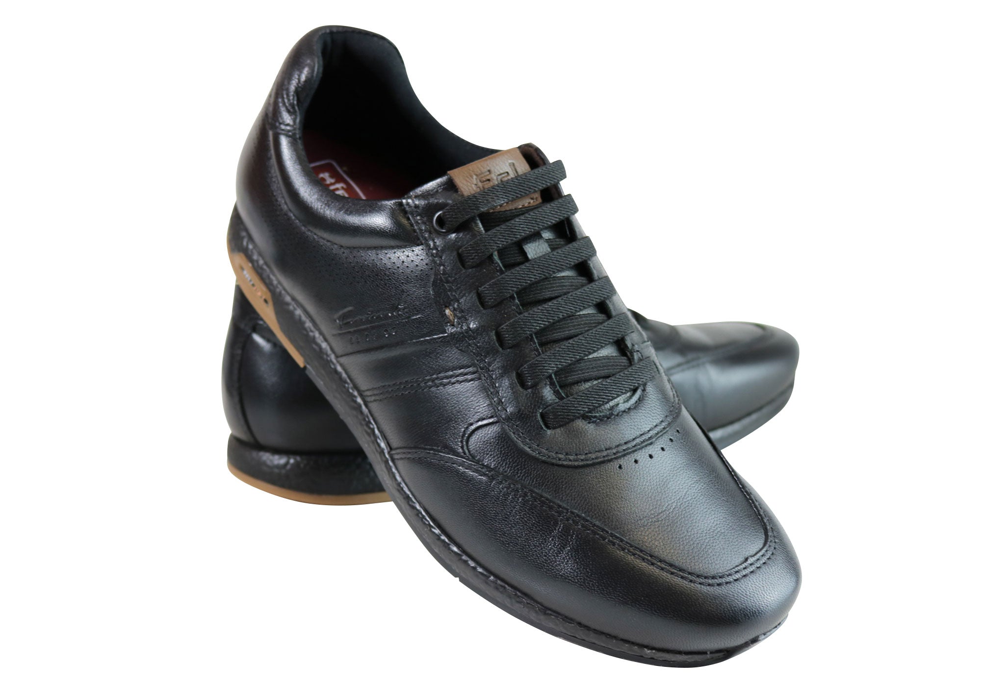 Ferricelli Neals Men's Comfort Leather Slip-On Casual Shoes - Handmade in Brazil - Perfect for Work, Travel & Everyday Wear