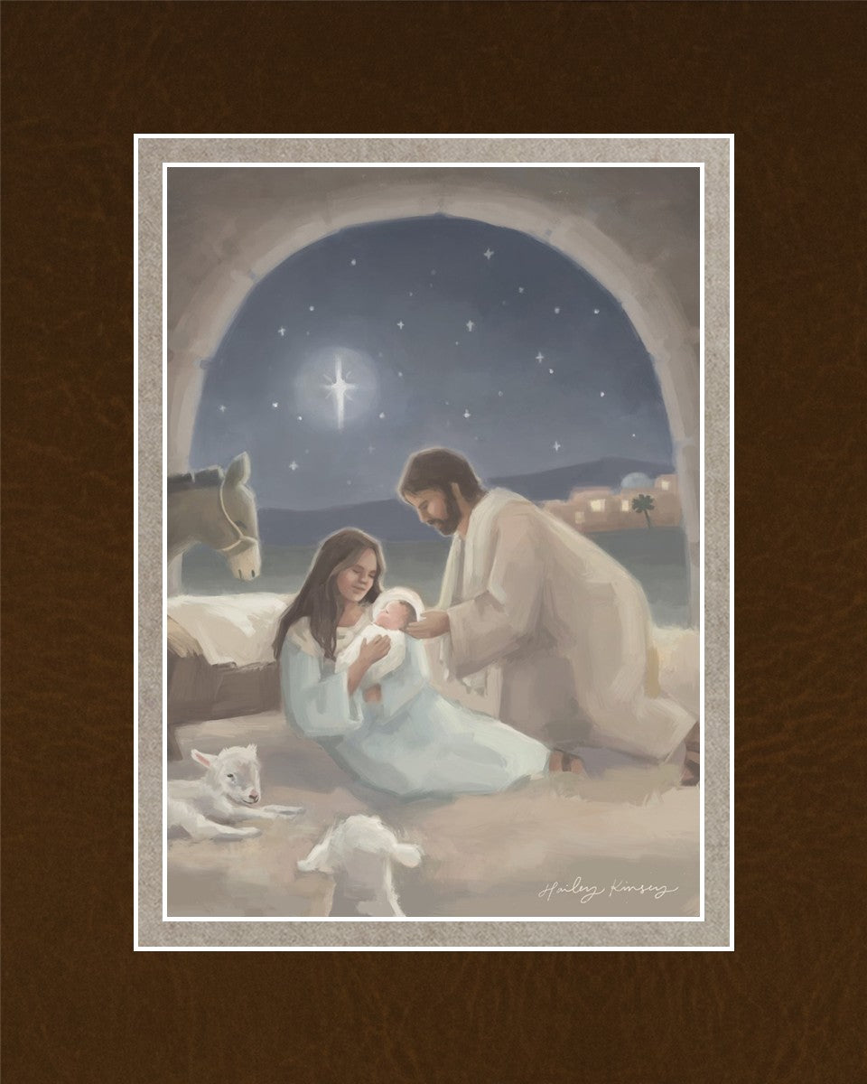 Behold Him By Hailey Kinsey - Inspirational Christian Wall Art for Home & Church Decor | Perfect for Living Room, Bedroom & Office