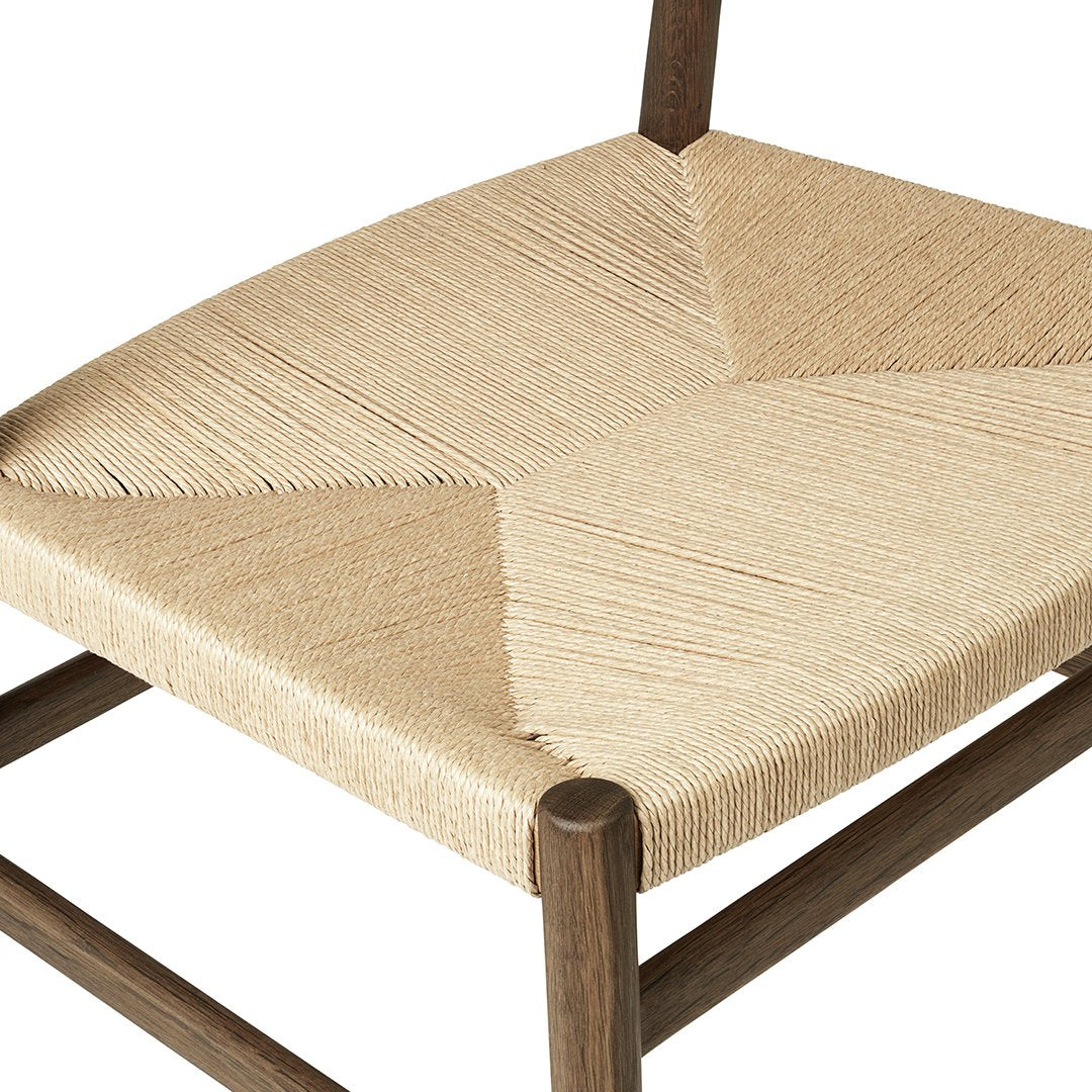 Arv Dining Chair with Paper Cord Seat - Modern & Eco-Friendly Dining Room Furniture for Home, Restaurant, and Cafe Use